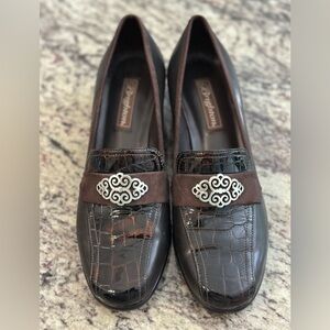 Brighton Artist Leather Loafers Women’s Size 8